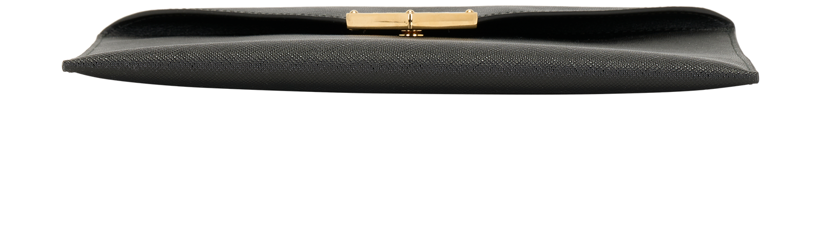 Envelope Clutch, &pound;375, Handbags, Black, Leather, Top view